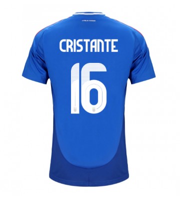 Italien Bryan Cristante #16 Hemmatröja EM 2024 Kortärmad
